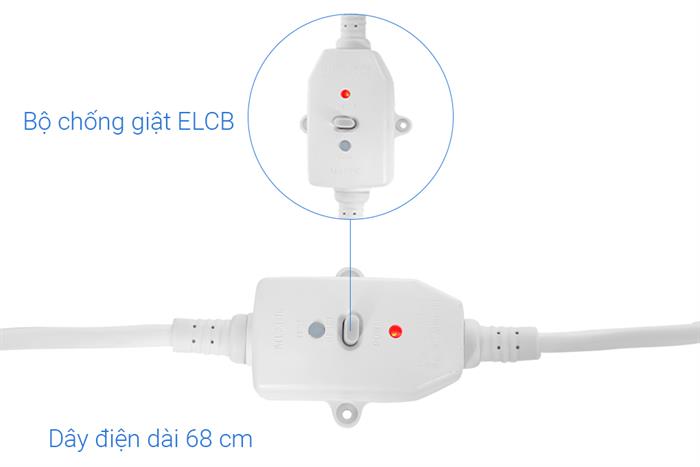 Bình nóng lạnh Atlantic 30 lít SWH 30A M-N0 AMI SQUARE 831261